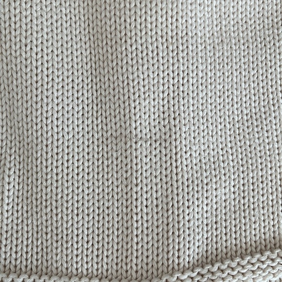 See By Chloe Cream and Red Sweater - Picture 4 of 6